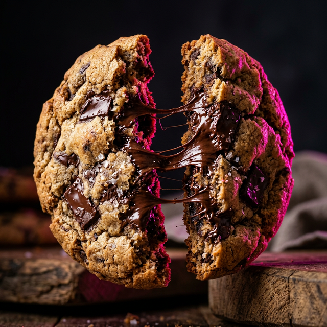 Massive chocolate chip cookie